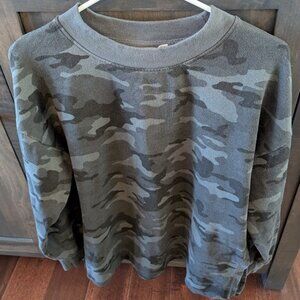 GAP Camo Crewneck Sweatshirt - Size M